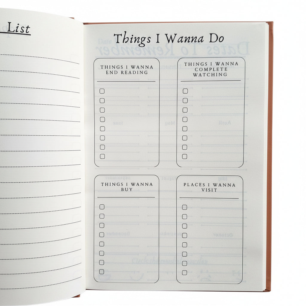 Hard_Bound_Journal_I_am_Boss-Things Wanna Do_Page