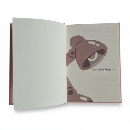 Hardound_Journal_Laughing_Medicine_Belong To_Page Inside view