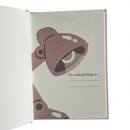 Hardound_Journal_Laughing_Medicine_Belong To_Page inside view