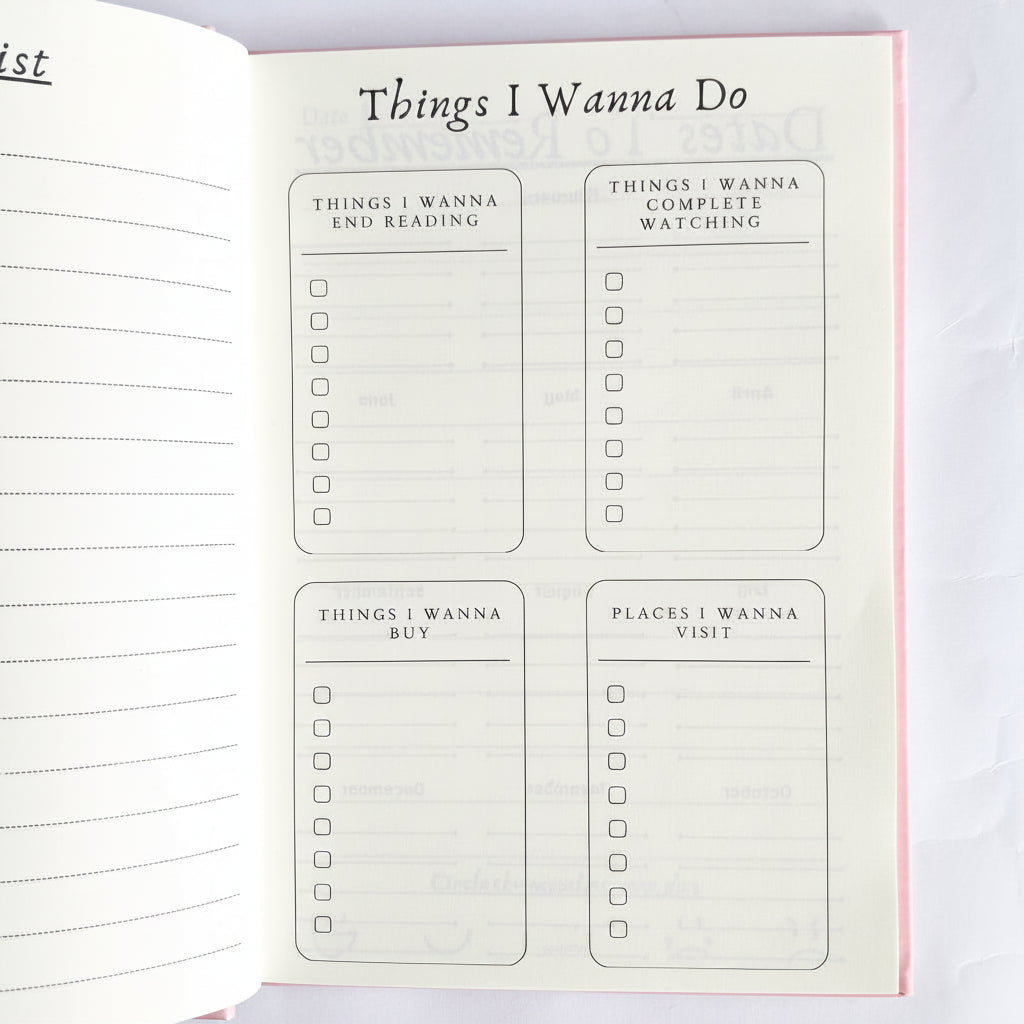 Hardound_Journal_Laughing_Medicine_Things Wanna Do_Page