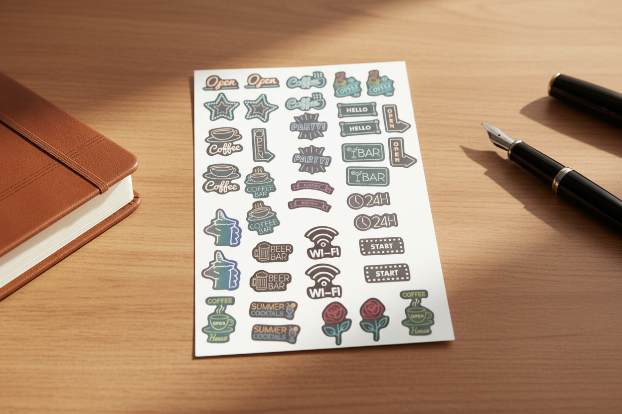 Decorative Journaling stickers