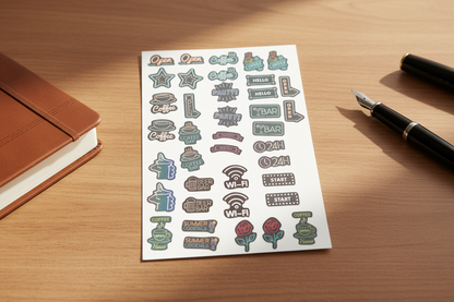 Decorative Journaling stickers