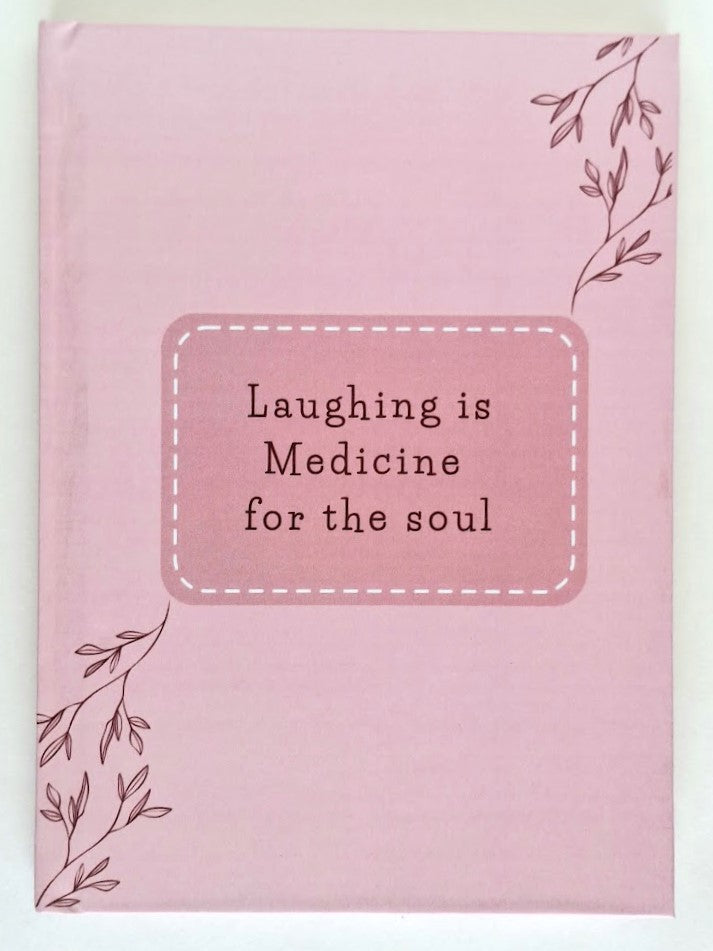 A5 Hardbound Journal - Laughing Medicine Diary (120 Pages)