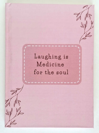 A5 Hardbound Journal - Laughing Medicine Diary (120 Pages)