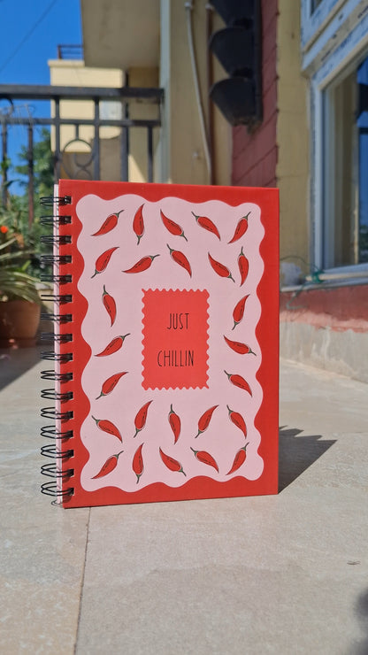 No-Pressure Journal - Just Chillin ( 172 Pages )