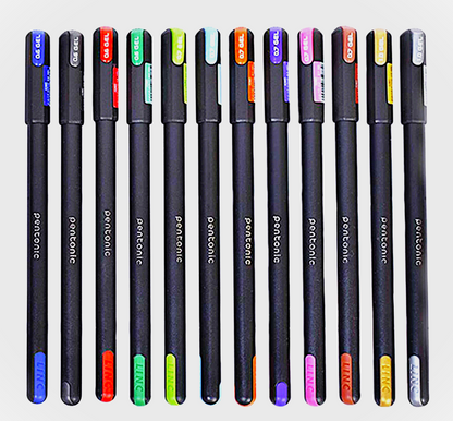 Pentonic  (12 Colorful Gel Pens)