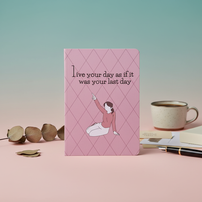 Professional product photo of Live Your Day diary