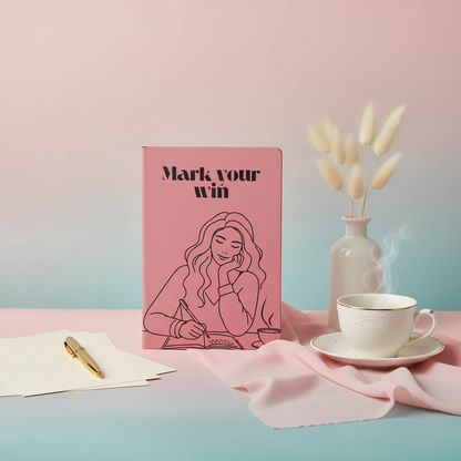 Professional product photo of Mark Your Win diary