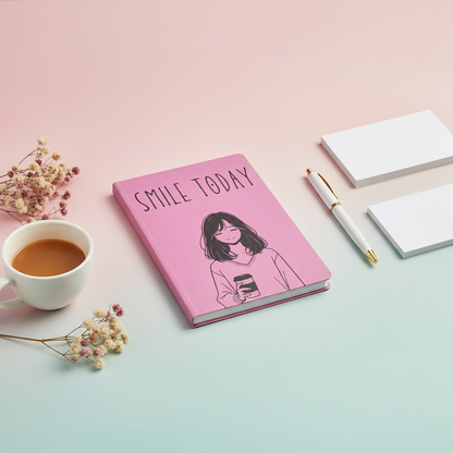 Professional product photo of Smile Today diary